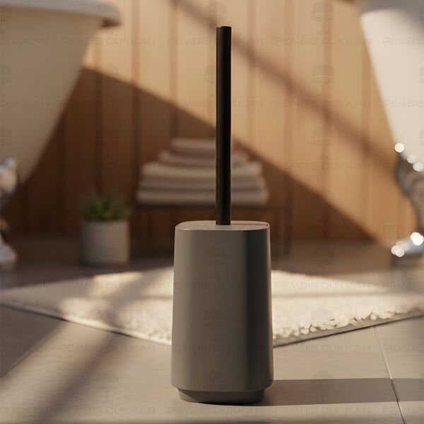 GRİ SUNDOR TUVALET FIRÇASI (9H33)