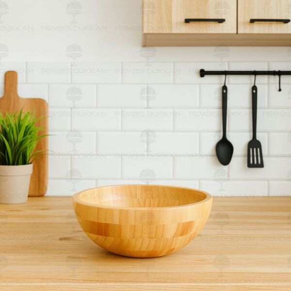 BAMBU YUVARLAK MISIR - CİPS & SALATA KASE (753)