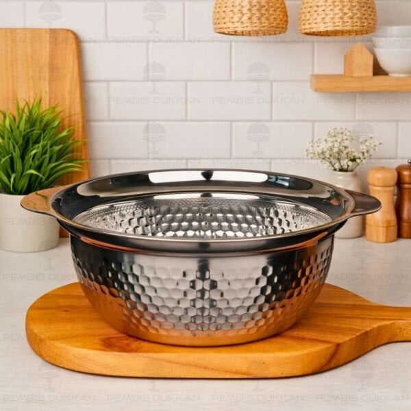 ASOS 27CM ÇELİK KARIŞTIRMA & MİKSER KABI (SZG358)