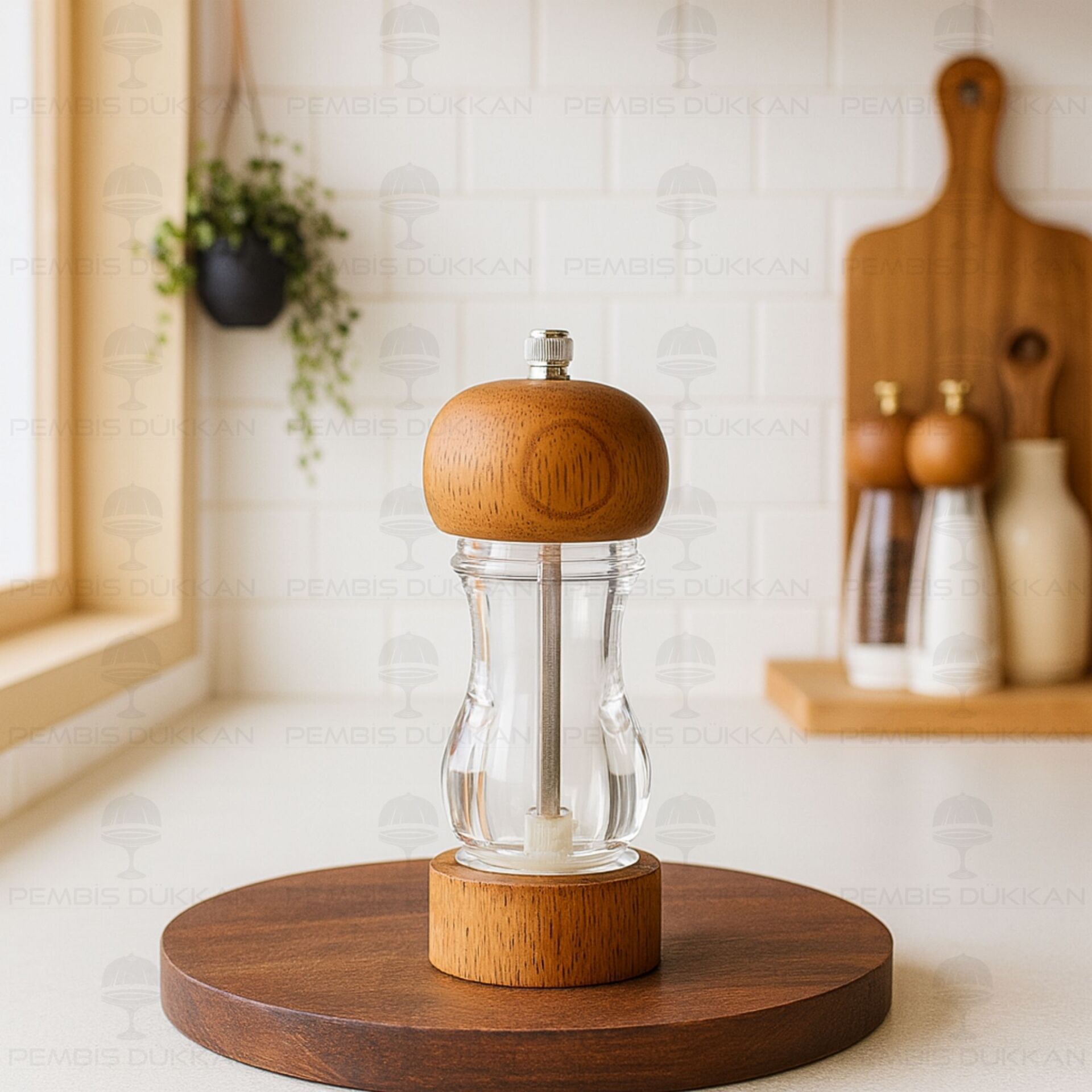 AKASYA KÜÇÜK BOY TUZ & KARABİBER DEĞİRMENİ (75445)