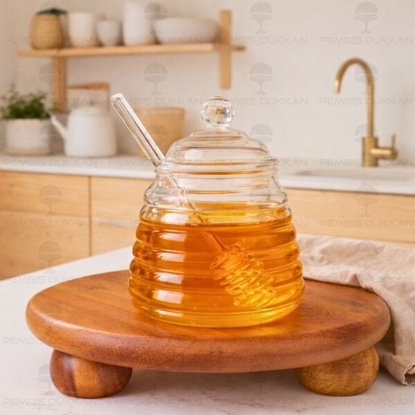 CAM BAL KAVANOZU & KAŞIĞI (1J141)