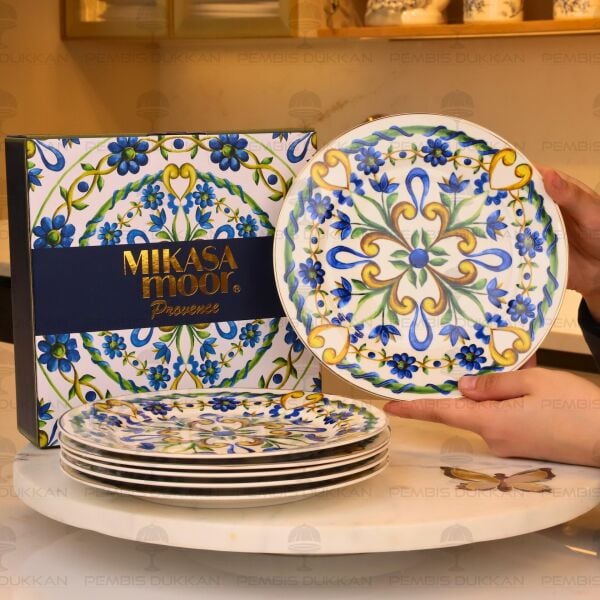Provence 6lı Pasta Tabağı Takımı 20 cm