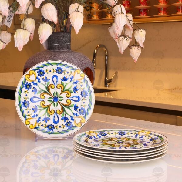 Provence 6lı Pasta Tabağı Takımı 20 cm