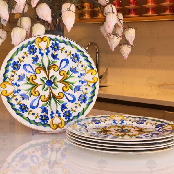 Provence 6lı Servis Tabağı Takımı 27 cm