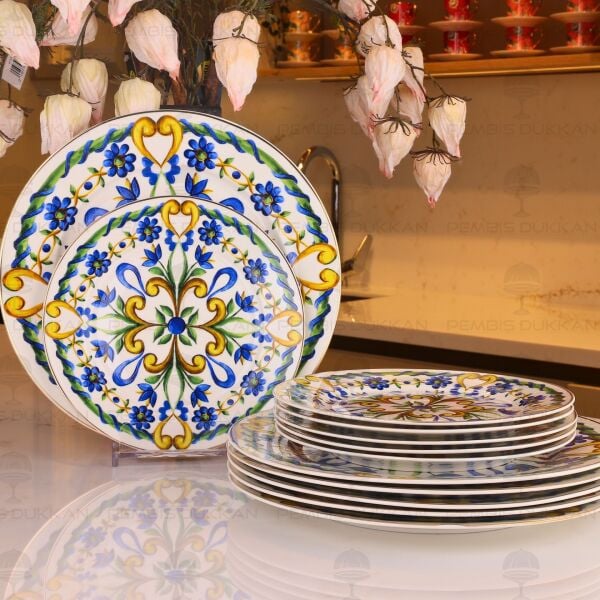 Provence 6lı Servis Tabağı Takımı 27 cm