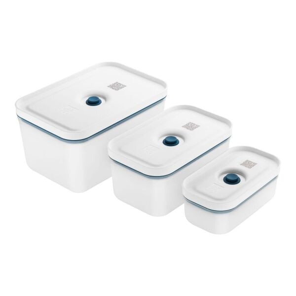 ZWILLING VAKUMLU 3LÜ SAKLAMA KABI SET PLASTİK YARI ŞEFFAF 1025986 FRESH & SAVE
