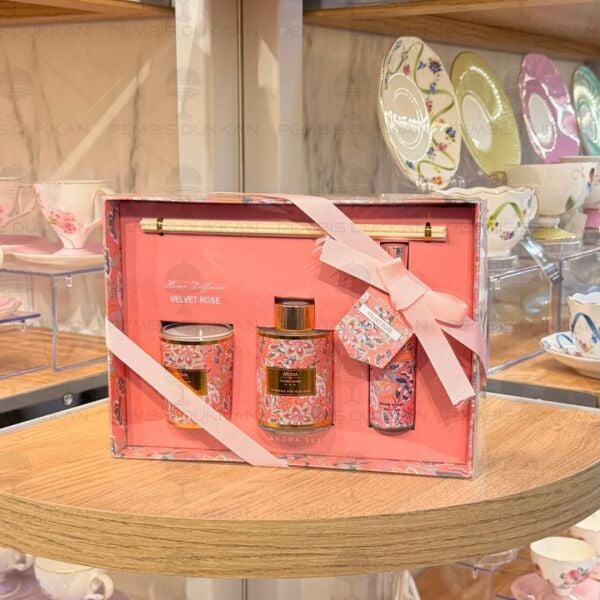 3 Parça Secret Rose Oda Kokulu Set