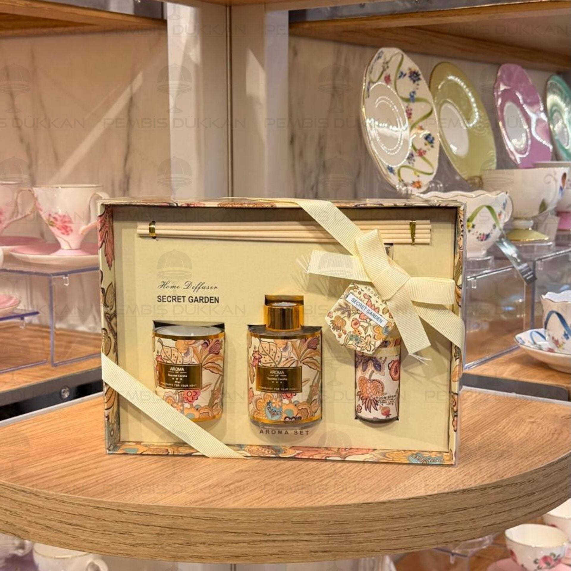 3 PARÇA SECRET GARDEN ODA KOKULU SET
