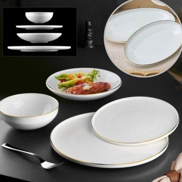 6 KİŞİLİK 26 PARÇA BONJELA GOLD YEMEK TAKIMI