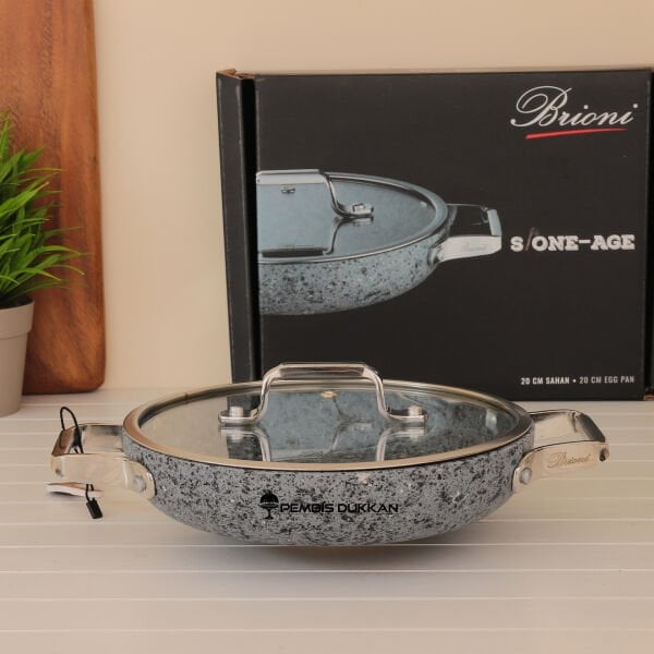 BRİONİ STONE-H 20 CM SAHAN TENCERE