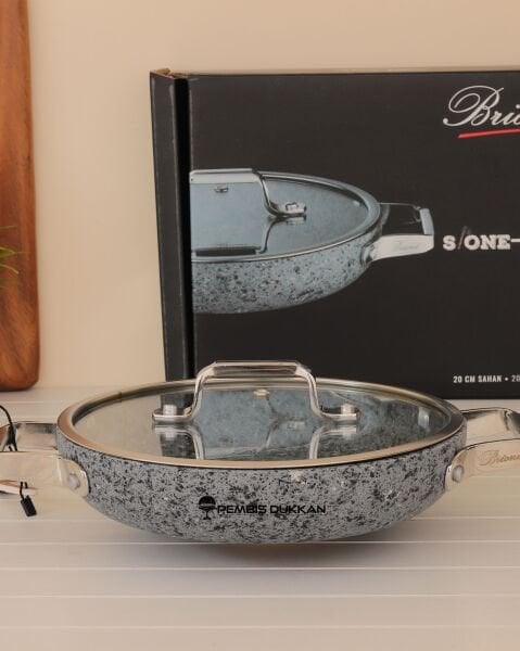 BRİONİ STONE-H 20 CM SAHAN TENCERE