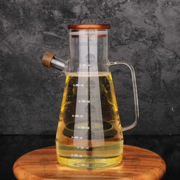 SERENİT AKASYA KAPAKLI 900ML YAĞDANLIK (076)