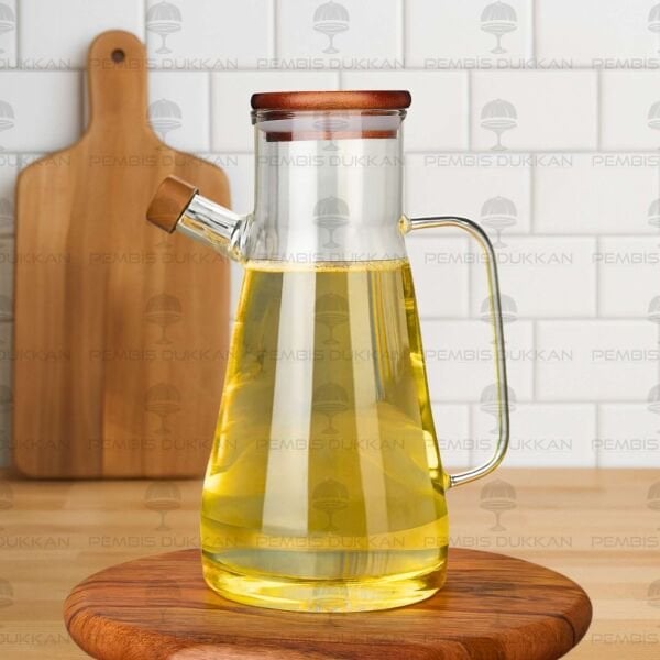 SERENİT AKASYA KAPAKLI 900ML YAĞDANLIK (076)