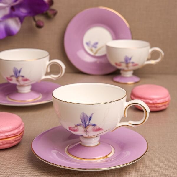LİLA ROYAL CHARME-VERONICA 6 KİŞİLİK KAHVE FİNCAN TAKIMI (ROY-0103)