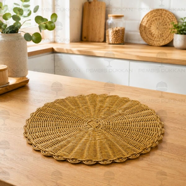 1 Adet 36cm Rattan Supla - Amerikan Servis (1789)