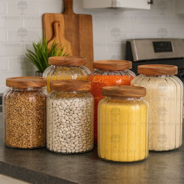 6lı Cury Menny Erzak Kavanoz Set (1s09+1s10)