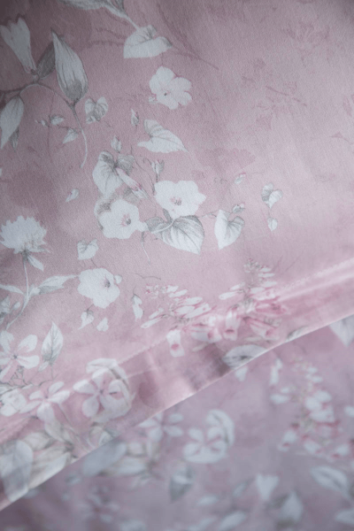 Franny Elegance Rose Pamuk Saten Çift Kişilik Nevresim Takımı