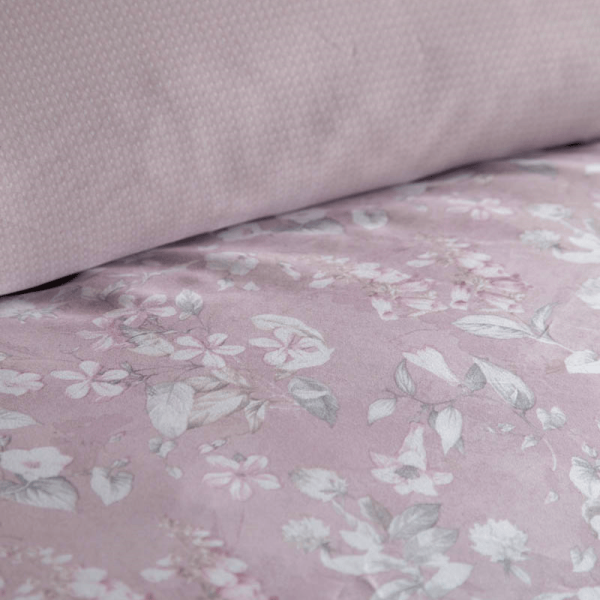 King Size Franny Elegance Rose Pamuk Saten Nevresim Takımı