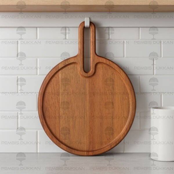 AKASYA KULPLU PEYNİR TABAĞI & TEZGAH ARKASI PANO (7B117)