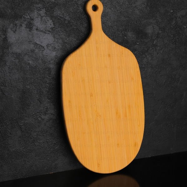 BAMBU KULPLU PEYNİR TABAĞI & TEZGAH ARKASI PANO (7B176)