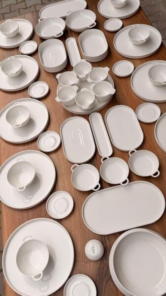 53 PARÇA CAPİTAL PORSELEN 5 ÇAYI & KAHVALTI SET (KİŞİ ADEDİ SEÇİNİZ)