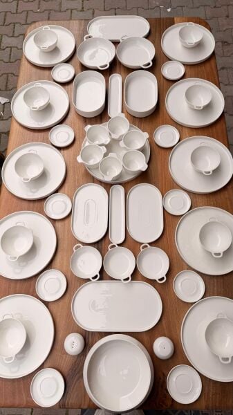 53 PARÇA CAPİTAL PORSELEN 5 ÇAYI & KAHVALTI SET (KİŞİ ADEDİ SEÇİNİZ)