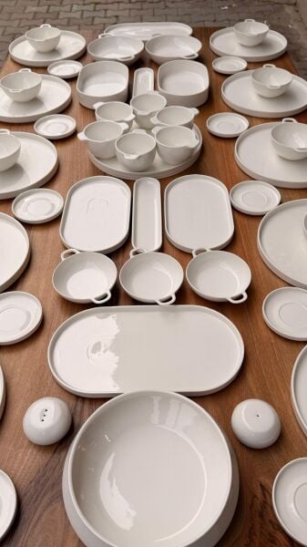 53 PARÇA CAPİTAL PORSELEN 5 ÇAYI & KAHVALTI SET (KİŞİ ADEDİ SEÇİNİZ)