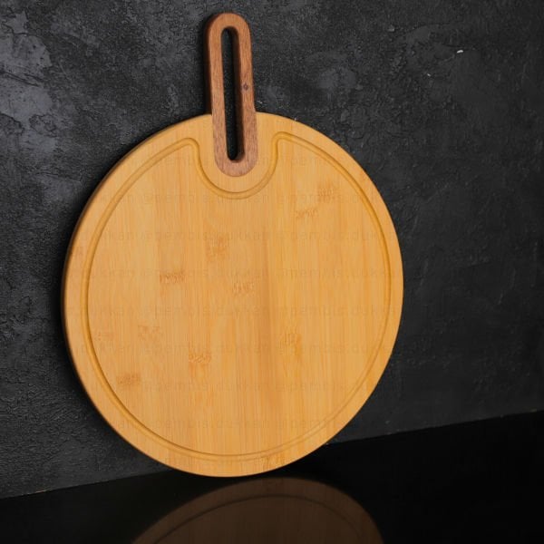 YUVARLAK BAMBU KESİM PANOSU (7B83)