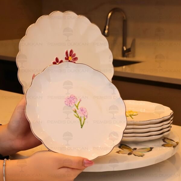 ROYAL CHARME-FLORİA 7 PARÇA PASTA SETİ (P/ROY-0142)