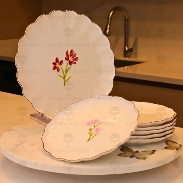 ROYAL CHARME-FLORİA 7 PARÇA PASTA SETİ (P/ROY-0142)