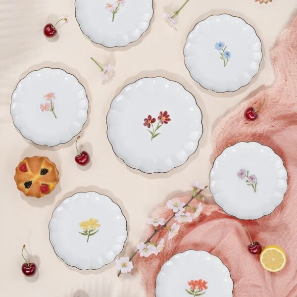 ROYAL CHARME-FLORİA 7 PARÇA PASTA SETİ (P/ROY-0142)