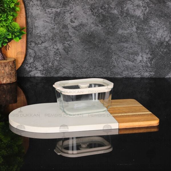 HIELO KREM 4 LÜ CAM VAKUMLU SAKLAMA KABI (6663)