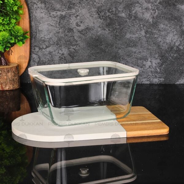 HIELO KREM 4 LÜ CAM VAKUMLU SAKLAMA KABI (6663)