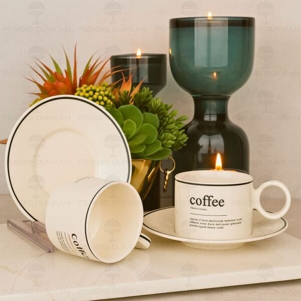 COFFEE MİNİMAL 2 KİŞİLİK FİNCAN TAKIMI