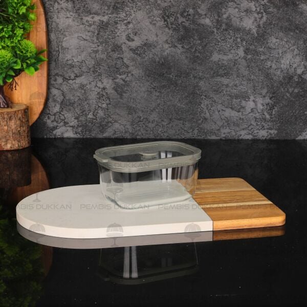 HIELO GRİ 4 LÜ CAM VAKUMLU SAKLAMA KABI (6664)