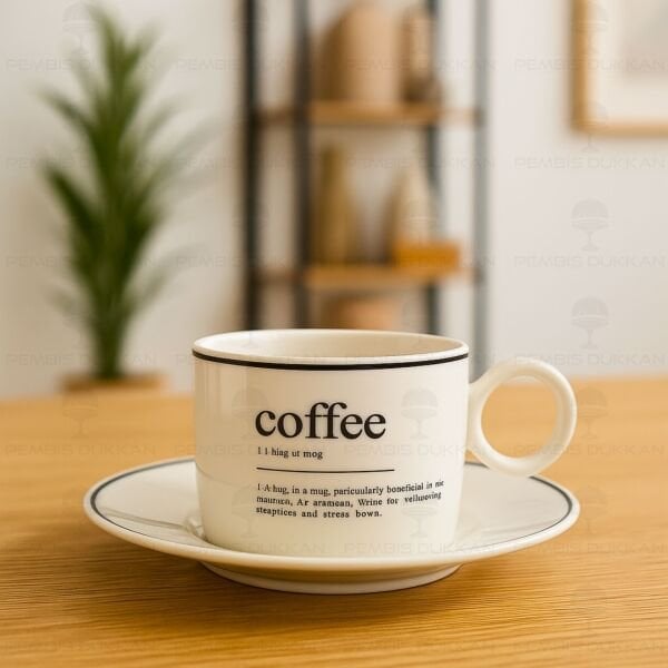 COFFEE MİNİMAL 2 KİŞİLİK FİNCAN TAKIMI