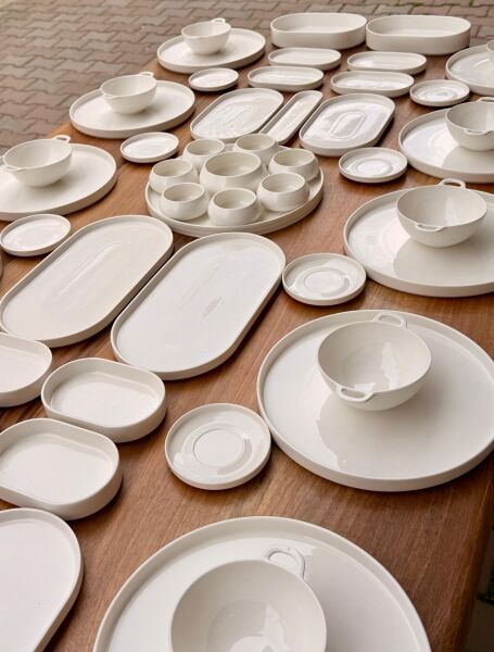 57 PARÇA  CAPİTAL PORSELEN 5 ÇAYI & KAHVALTI SET NO 2 (KİŞİ ADEDİ SEÇİNİZ)