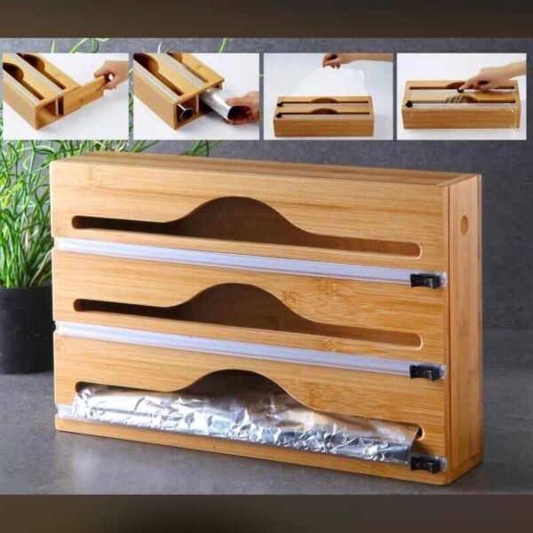 BAMBU 3 BÖLMELİ STREÇ FİLM & FOLYOLUK (1004)