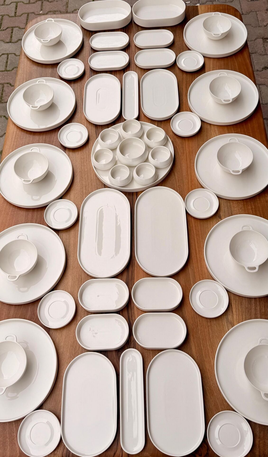 57 PARÇA  CAPİTAL PORSELEN 5 ÇAYI & KAHVALTI SET NO 2 (KİŞİ ADEDİ SEÇİNİZ)