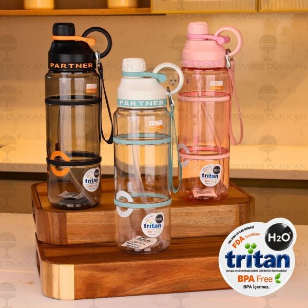 Tritan Matara 1000ml (47255) (Renk Seçiniz)