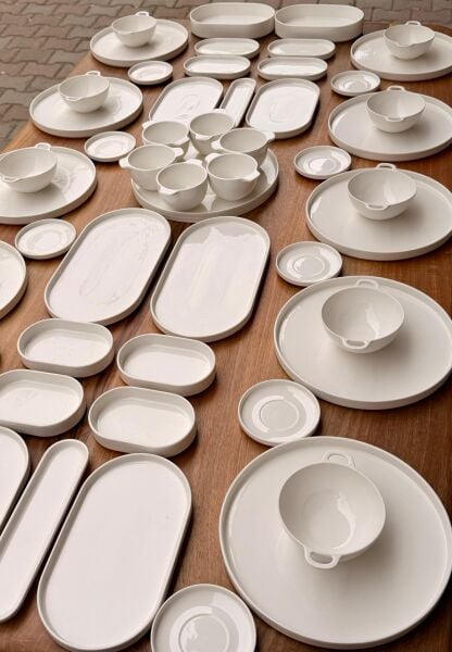 55 PARÇA CAPİTAL PORSELEN 5 ÇAYI & KAHVALTI SET (KİŞİ ADEDİ SEÇİNİZ)