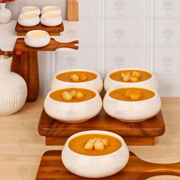 1 ADET VENTO Mien 11.5CM PORSELEN ÇORBA & KAHVALTILIK KASE (25063)