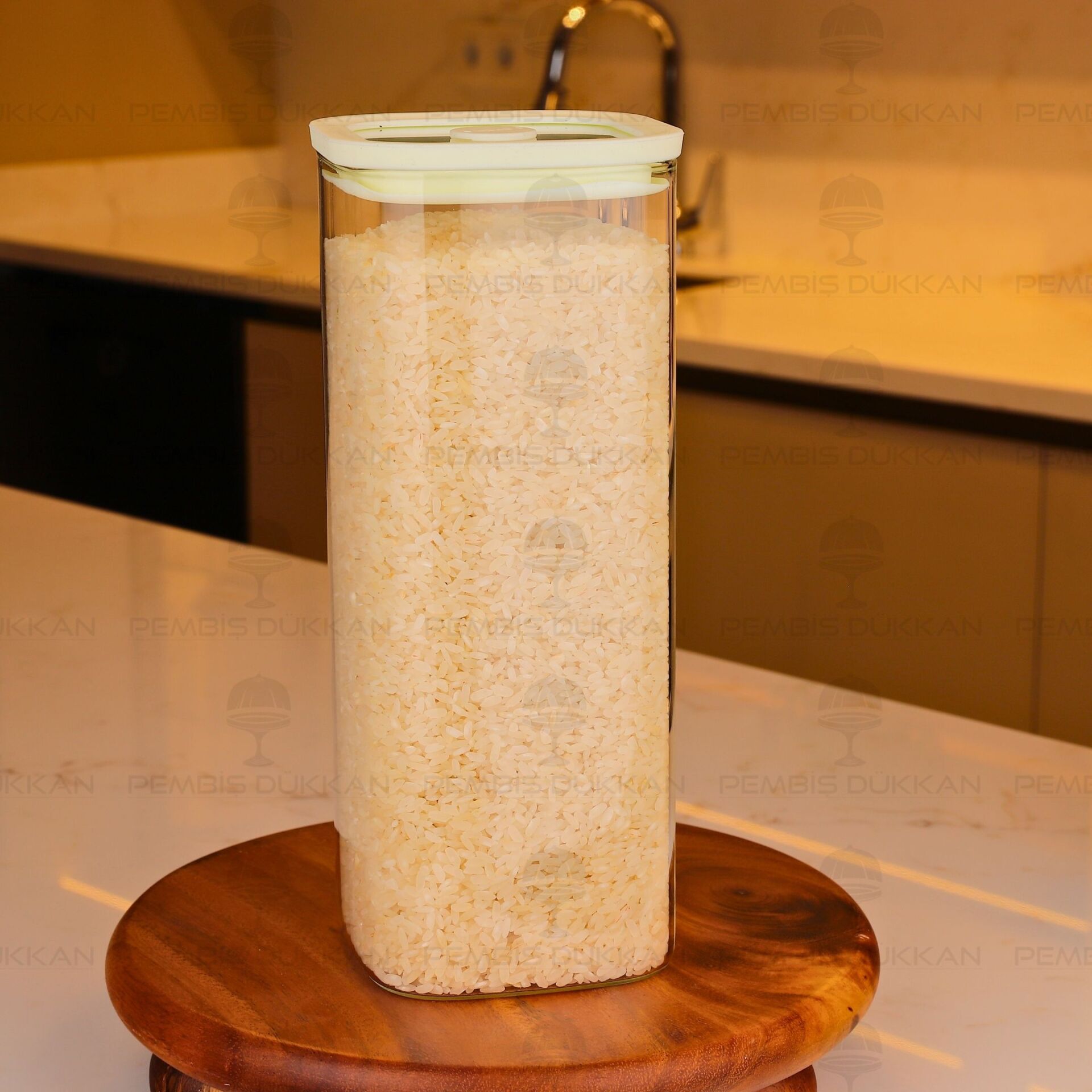 SNUG 2000ML KREM SİLİKON VAKUM KAPAKLI KAVANOZ (6229)