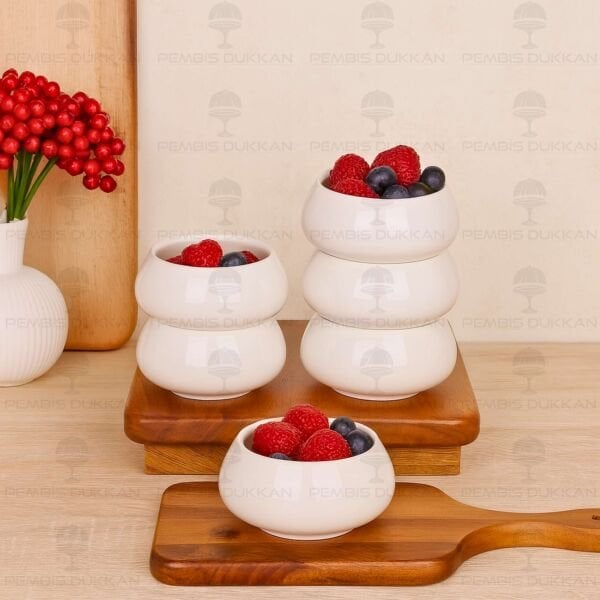 1 ADET VENTO Mien 10CM PORSELEN KAHVALTILIK & ÇEREZ KASE (25062)