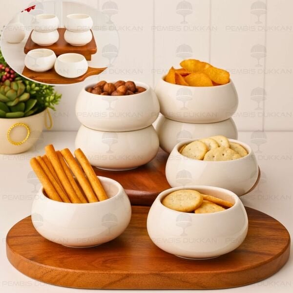 1 ADET VENTO Mien 10CM PORSELEN KAHVALTILIK & ÇEREZ KASE (25062)