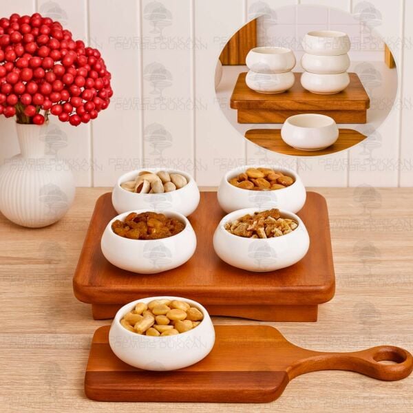 1 ADET VENTO Mien 8.5CM PORSELEN KÜÇÜK REÇEL KASE (25061)