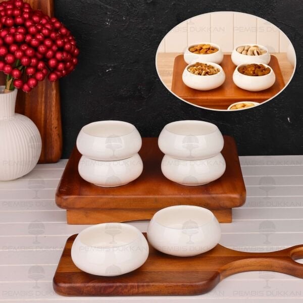 1 ADET VENTO Mien 8.5CM PORSELEN KÜÇÜK REÇEL KASE (25061)