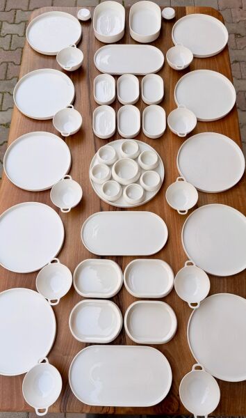 46 PARÇA CAPİTAL PORSELEN 5 ÇAYI & KAHVALTI SET (KİŞİ ADEDİ SEÇİNİZ)