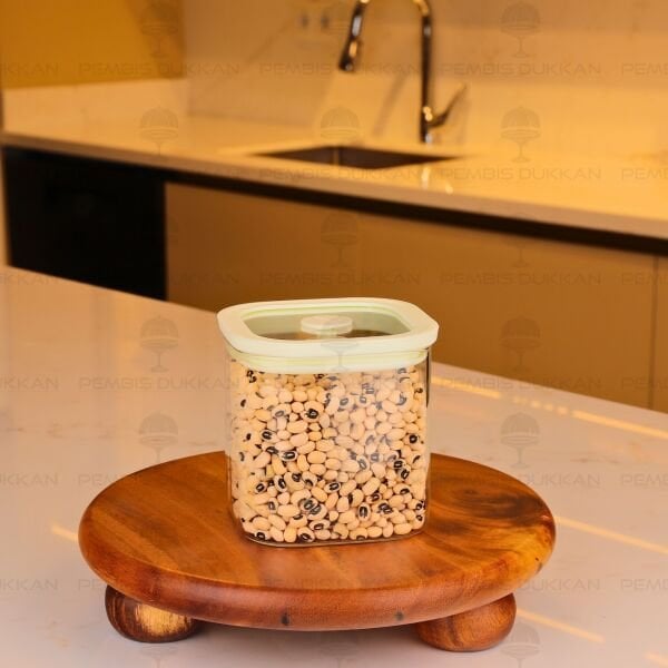 SNUG 750ML KREM SİLİKON VAKUM VAKUM KAPAKLI KAVANOZ (6226)