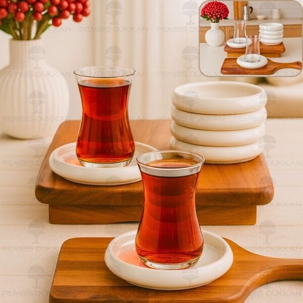 1 ADET VENTO Mien 11.5CM PORSELEN ÇAY TABAĞI (25074)